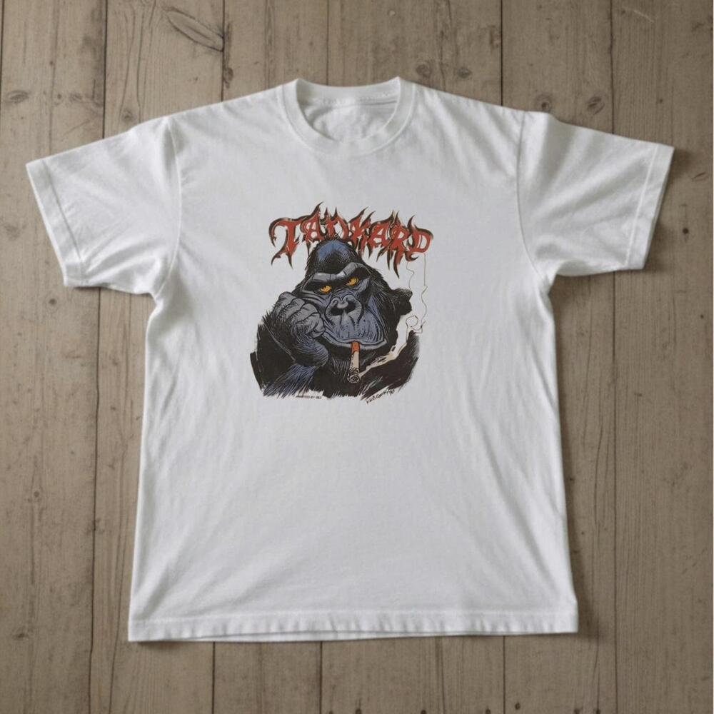 Tadpoles White Tee With Gorilla Graphic